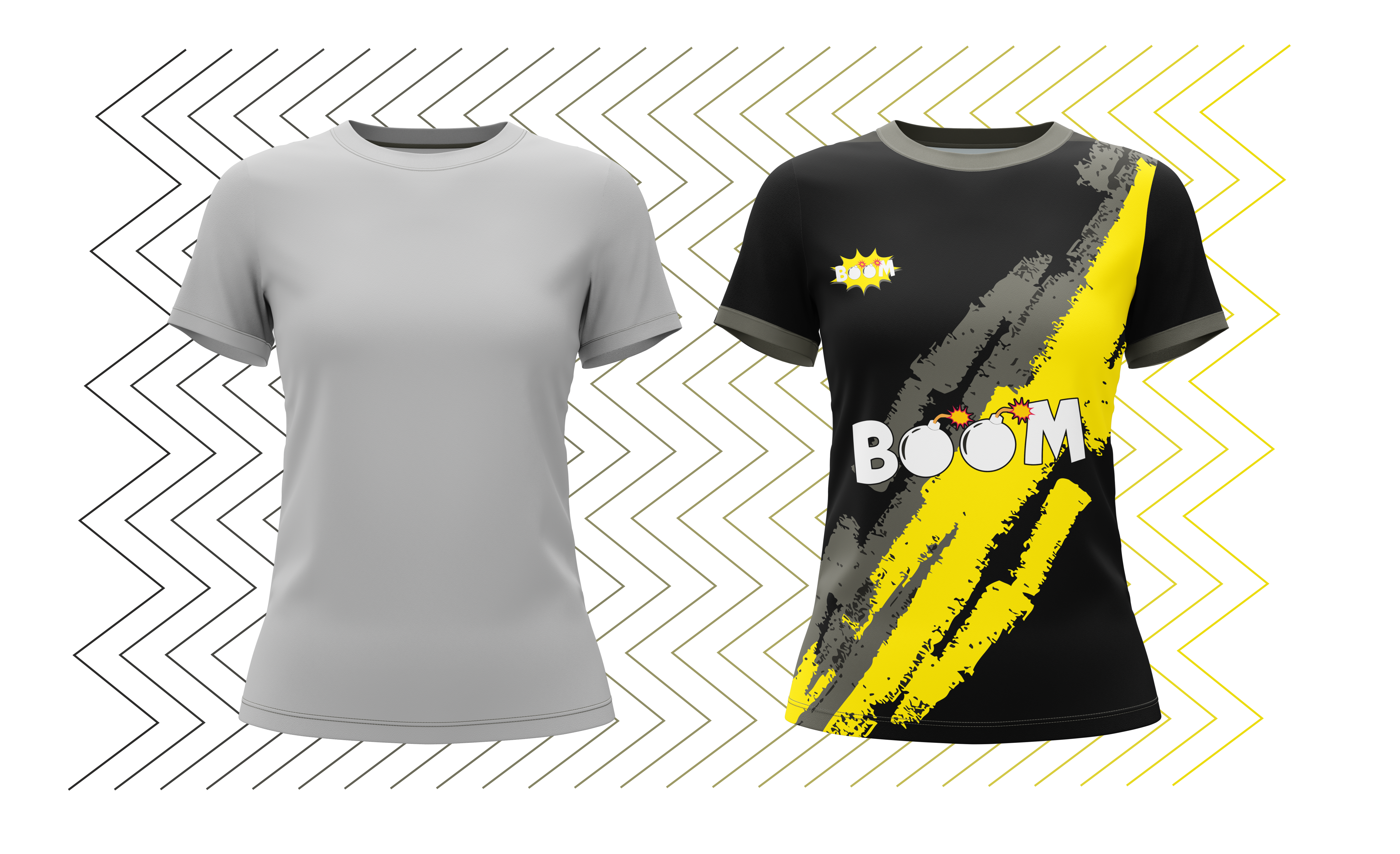 CAMISETA FEMENINA BLANCA COLOR